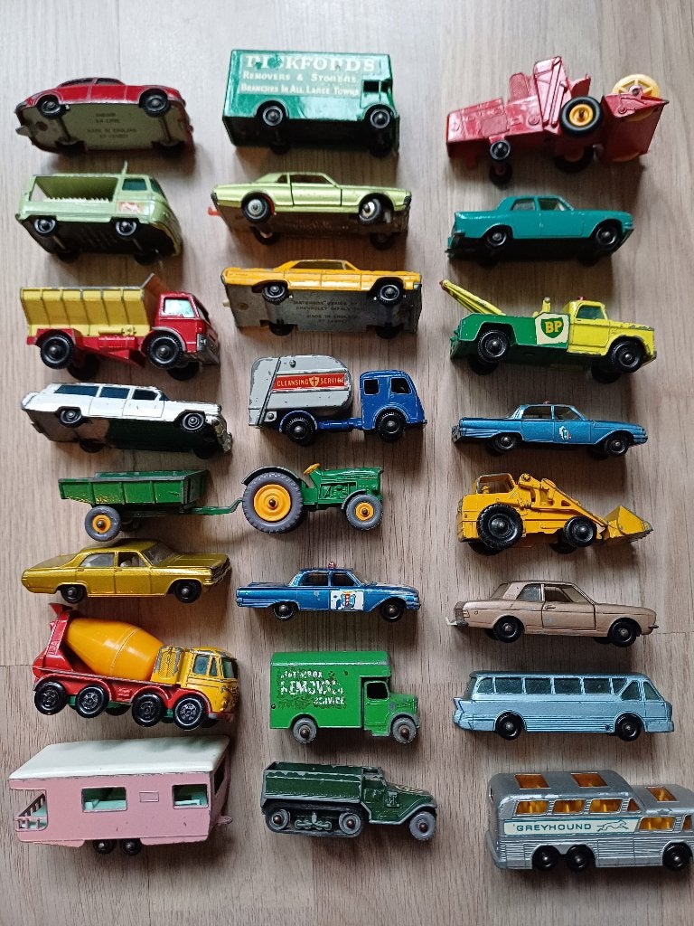 lesney oude  nette modelen jaren 50 en 60, Ophalen of Verzenden, Gebruikt, Auto