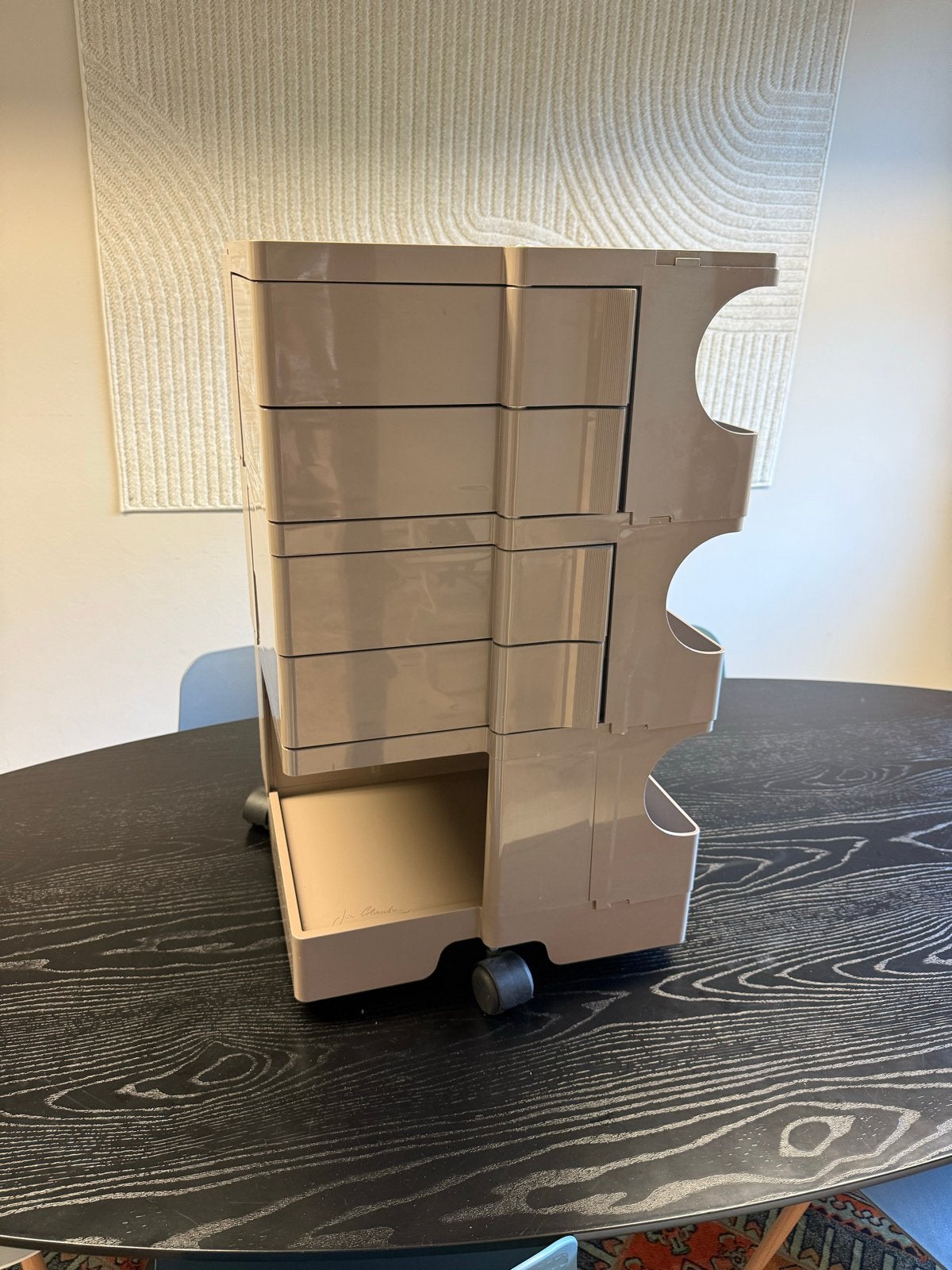 Vintage B-Line Boby Trolley - Beige, Ophalen, Zo goed als nieuw