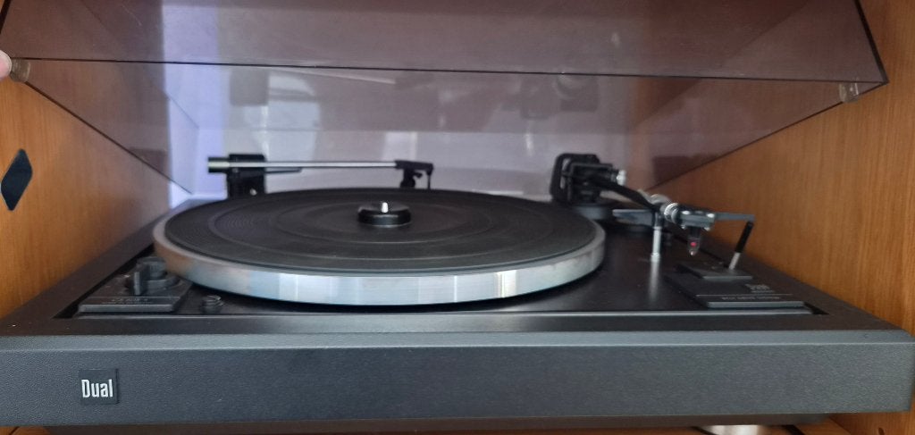 Platenspeler DUAL CS 505-4, Audio, Tv en Foto, Platenspelers, Ophalen, Gebruikt, Pitch-regelaar, Platenspeler