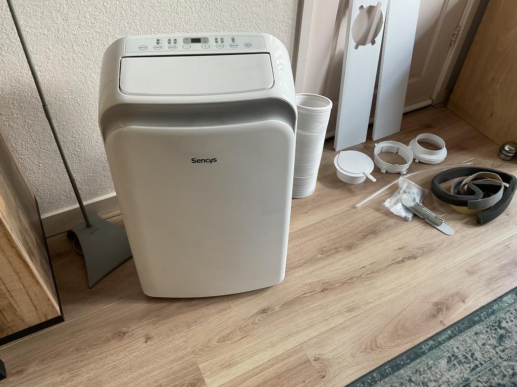 Mobiele Airco /Sencys, Witgoed en Apparatuur, Airco's, Ophalen, Gebruikt, Minder dan 60 m³, 3 snelheden of meer