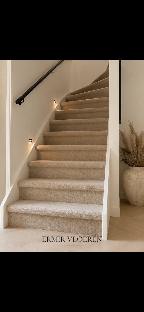 Pvc vloeren en trap bekleding + egaliseren, Ophalen of Verzenden, Nieuw, 75 m² of meer, Overige typen
