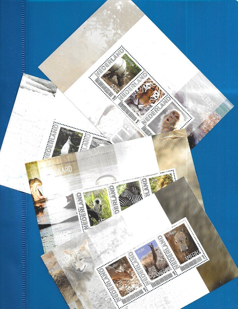 Serie Zoogdieren uit alle Windstreken - 2013, Verzenden, Na 1940, Postfris