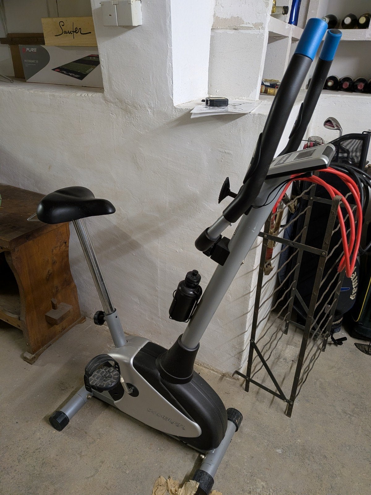 Rambler Fitness RF912 Hometrainer -, Ophalen, Zo goed als nieuw, Metaal, Benen