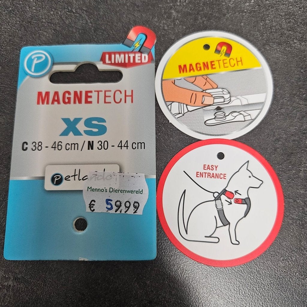 Petlando Magnetech XS tuigje, Ophalen, Zo goed als nieuw, Hondenriem