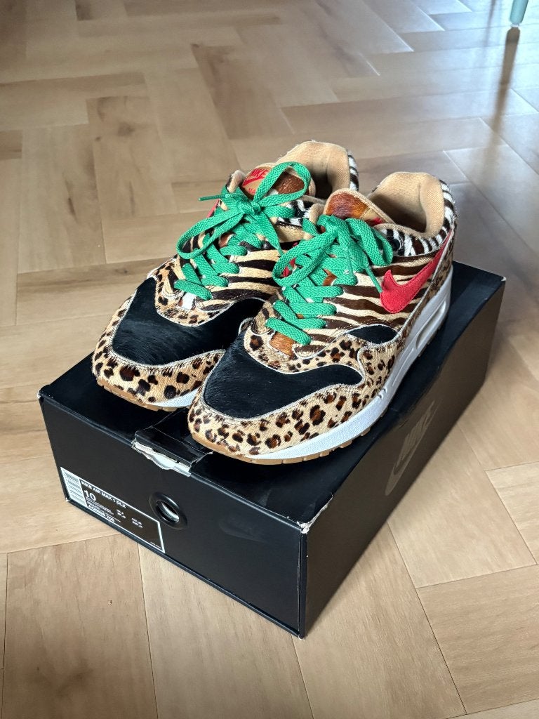 Nike air Max 1 Safari maat 44, Overige kleuren, NIKE, Ophalen of Verzenden, Sneakers of Gympen