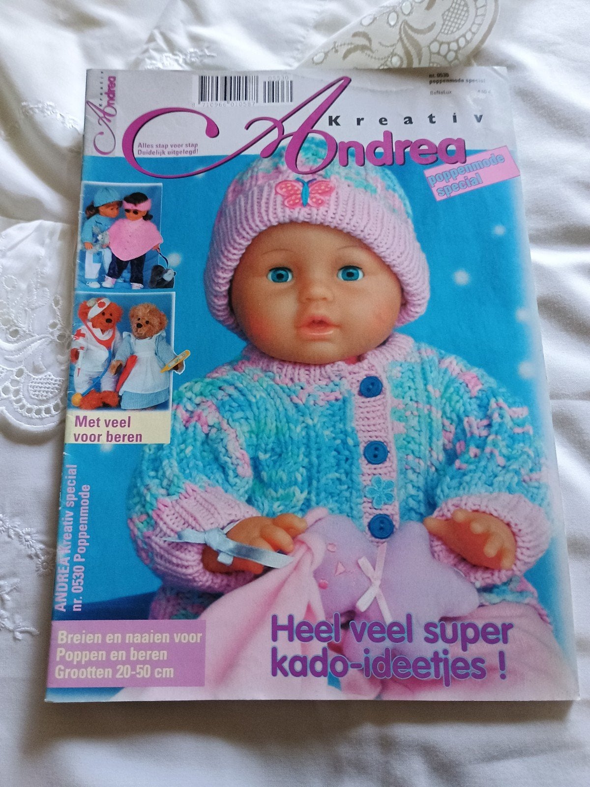 Andrea poppenkleding patronen ( nr.9), Ophalen of Verzenden, Overige typen, Overige merken