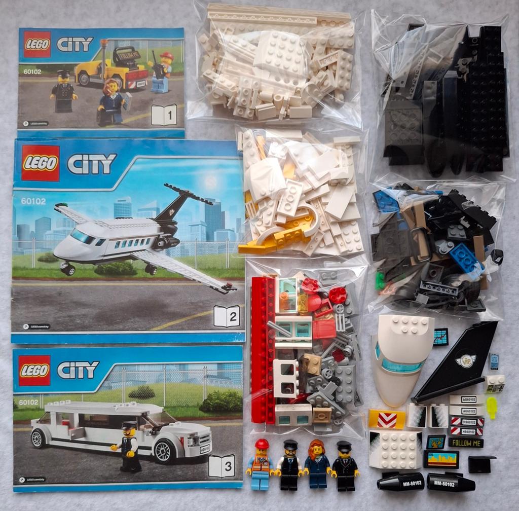 Lego City 60102 Vliegveld VIP Service, Ophalen of Verzenden, Zo goed als nieuw