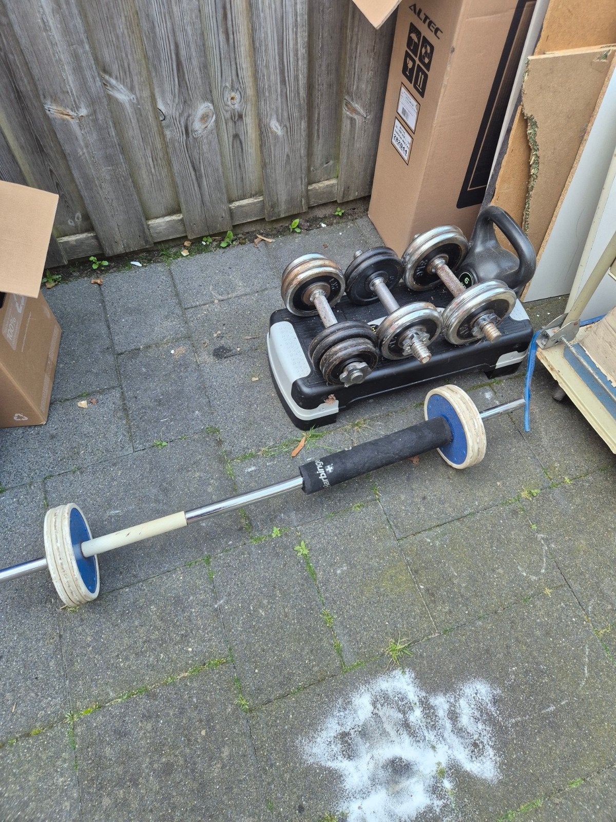 Thuissport, Ophalen