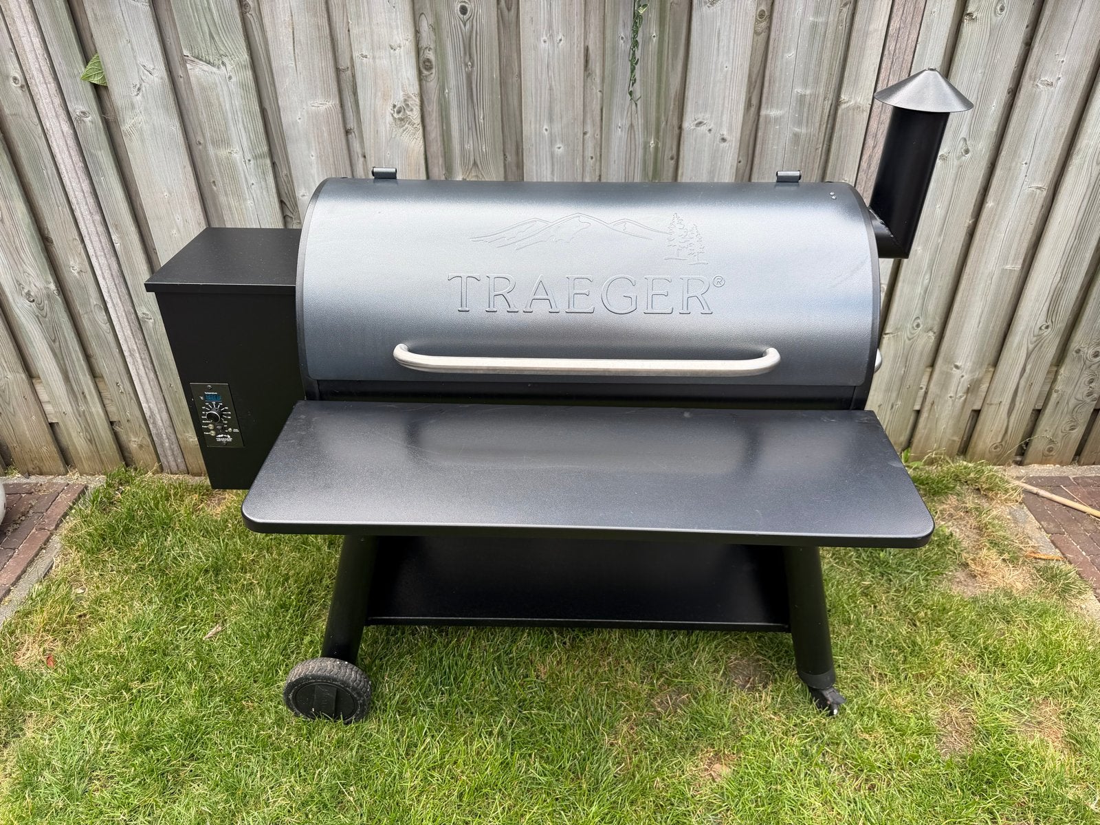 Traeger pro 34 blue, Ophalen, Gebruikt