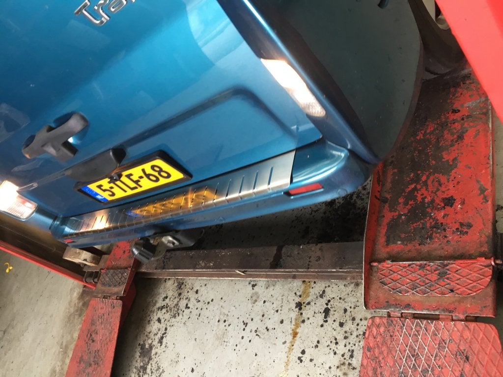 Nissan Primastar Bumperplaat RVS zonder benaming, Niet ingevuld, Niet ingevuld, Niet ingevuld