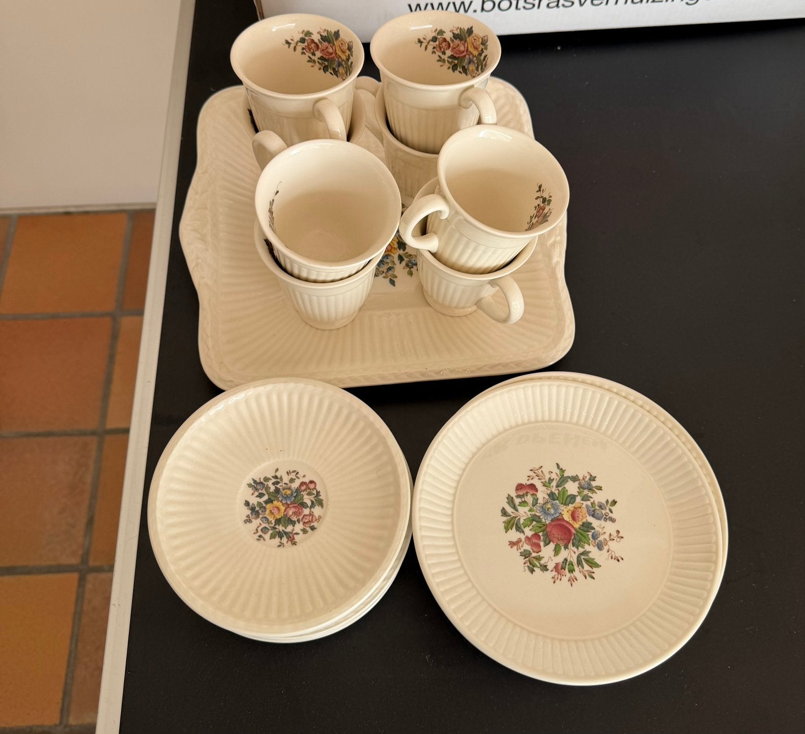 Wedgwood koffie & gebak servies, Ophalen, Zo goed als nieuw, Bord(en), Wedgwood