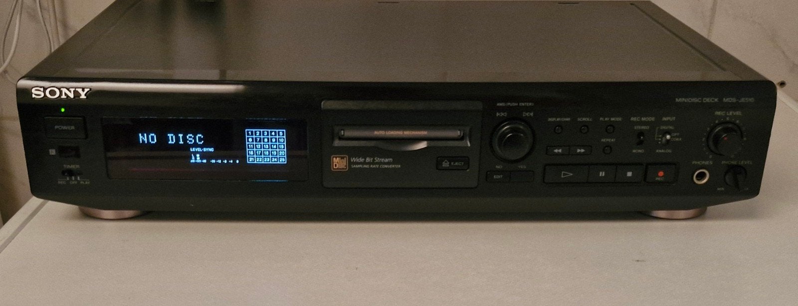 Sony MDS-JE510, Audio, Tv en Foto, Walkmans, Discmans en Minidiscspelers, Ophalen of Verzenden
