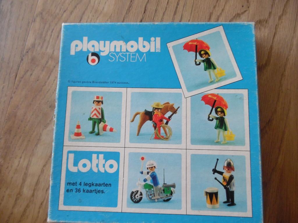 Playmobil spelletje vanaf 4 jaar grote en kleine kaarten, Ophalen of Verzenden, Gebruikt, Complete set