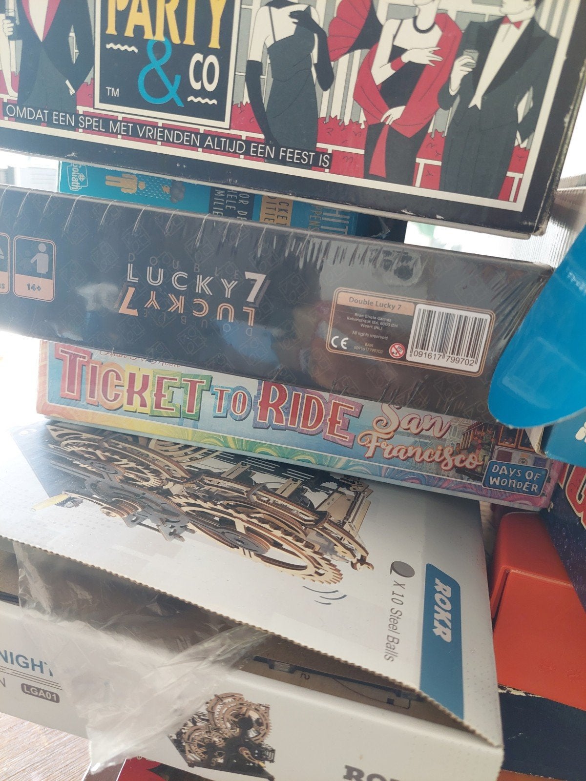 Ticket to Ride San Francisco bordspel, Ophalen of Verzenden, Zo goed als nieuw