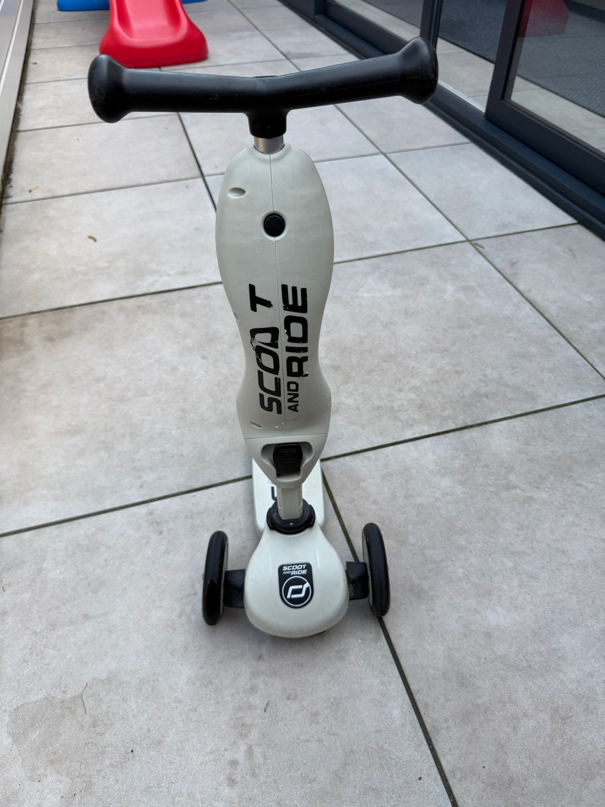 Scoot and Ride Highwaykick 1 loopfiets en step, Ophalen, Gebruikt, Gewone step