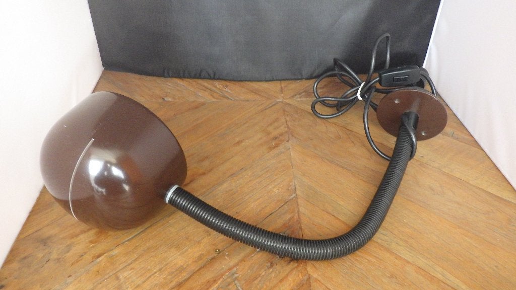 mooie bruine wandlamp, Huis en Inrichting, Lampen | Wandlampen, Gebruikt, Ophalen of Verzenden, Overige kleuren, Metaal