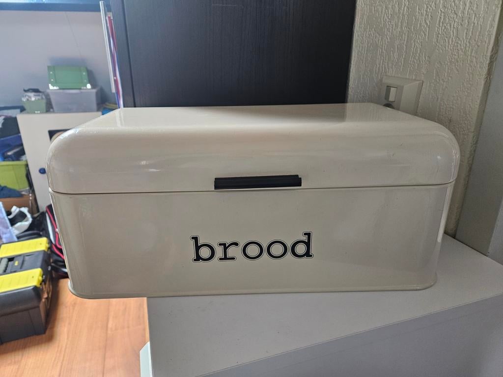 Brood trommel opbergbak, Huis en Inrichting, Keuken | Keukenbenodigdheden, Ophalen of Verzenden, Metaal