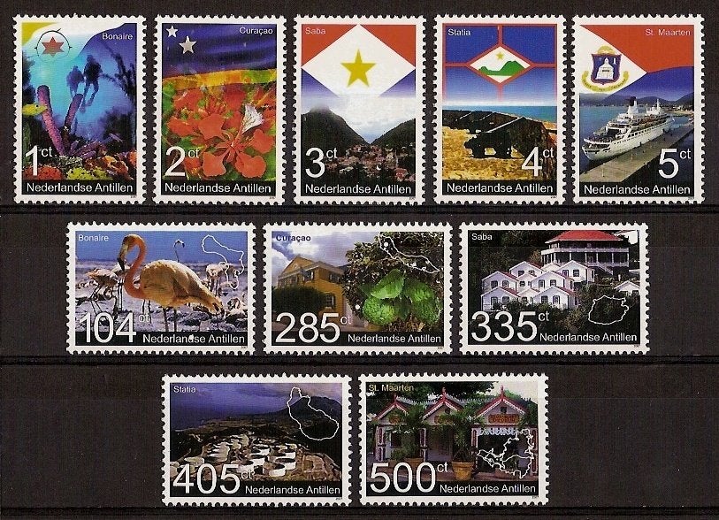 Nederlandse Antillen 1722/31 postfris Eilanden 2007, Ophalen of Verzenden, Postfris