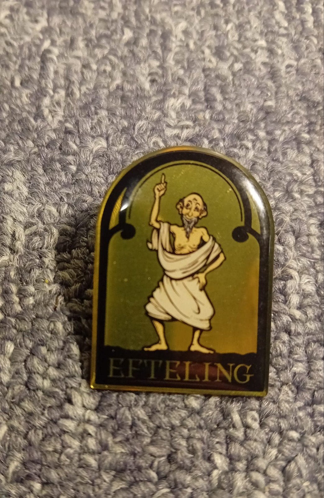 Efteling pin smidje, Verzamelen, Efteling, Ophalen of Verzenden, Zo goed als nieuw, Button of Speldje