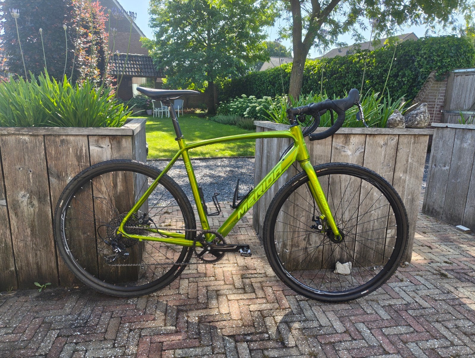 Merida Cyclo Cross 100 Gravel fiets, Fietsen en Brommers, Fietsen | Racefietsen, 53 tot 57 cm, Ophalen, Aluminium, Overige merken