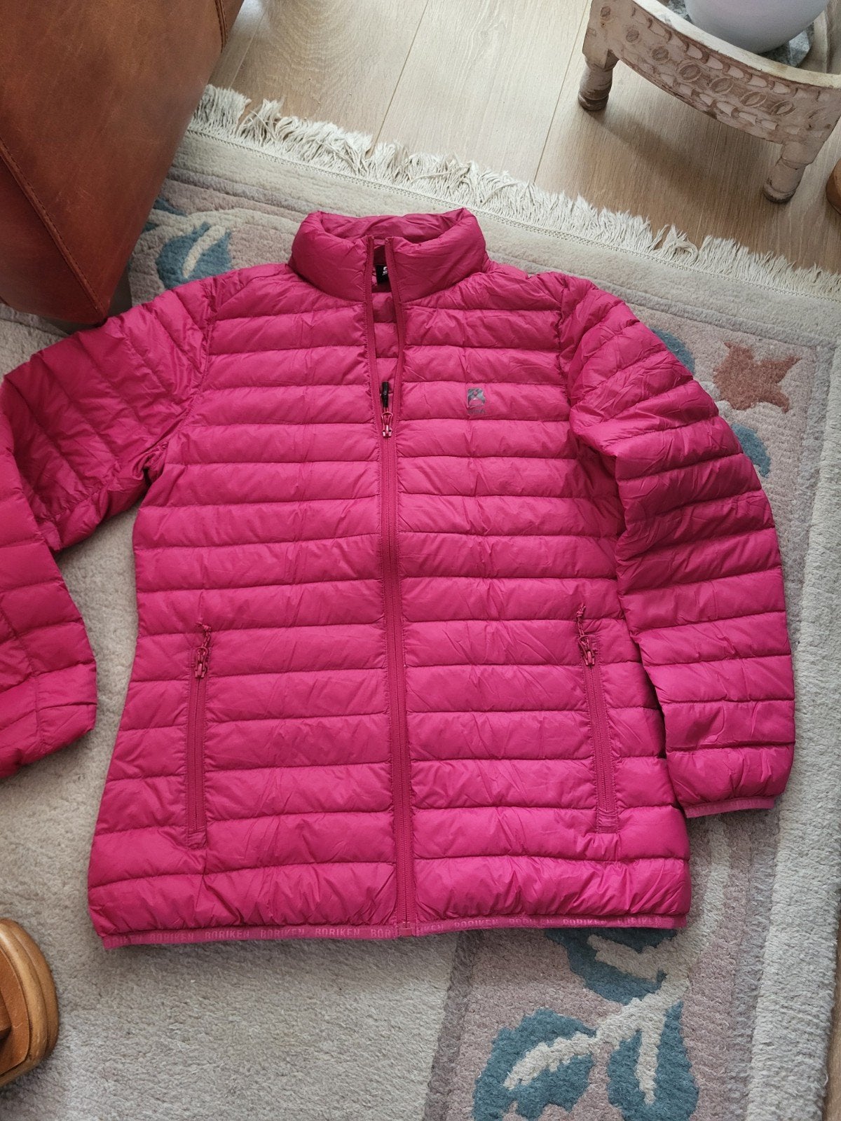 Dames jas maat L, Ophalen of Verzenden, Zo goed als nieuw, Maat 38/40 (M), Roze