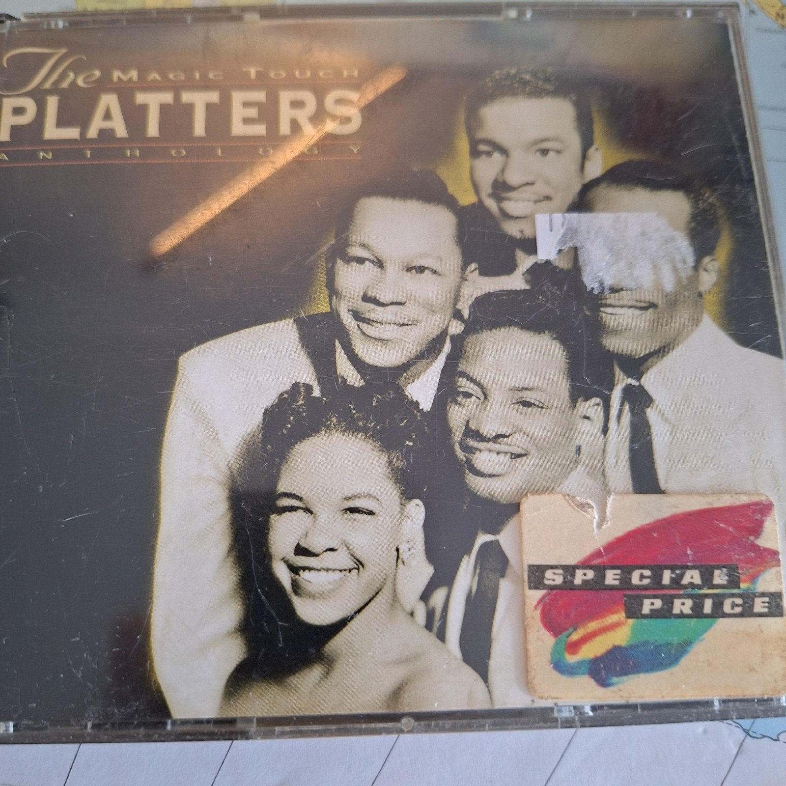 The Platters - The Magic Touch Anthology CD, Ophalen of Verzenden, Gebruikt, Pop, Verzamelalbum