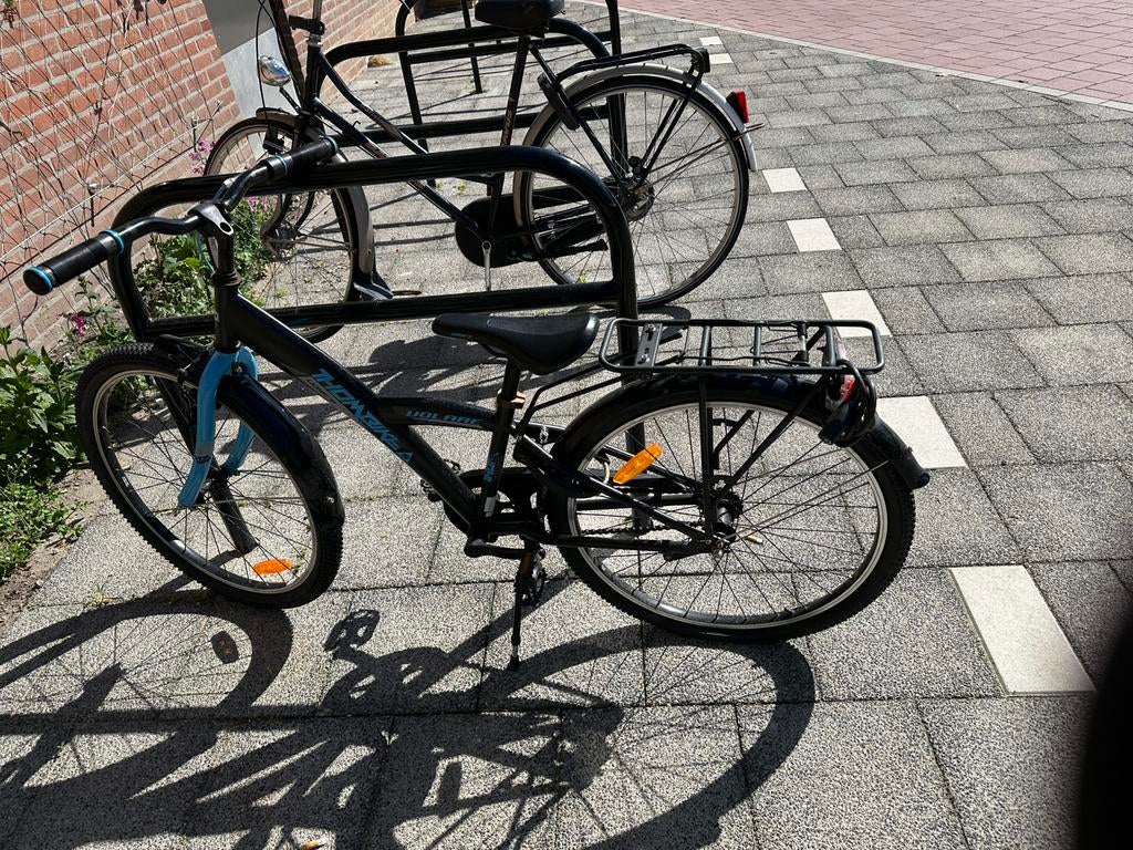 Jongens fiets, Terugtraprem, Gebruikt, Ophalen of Verzenden, Handrem