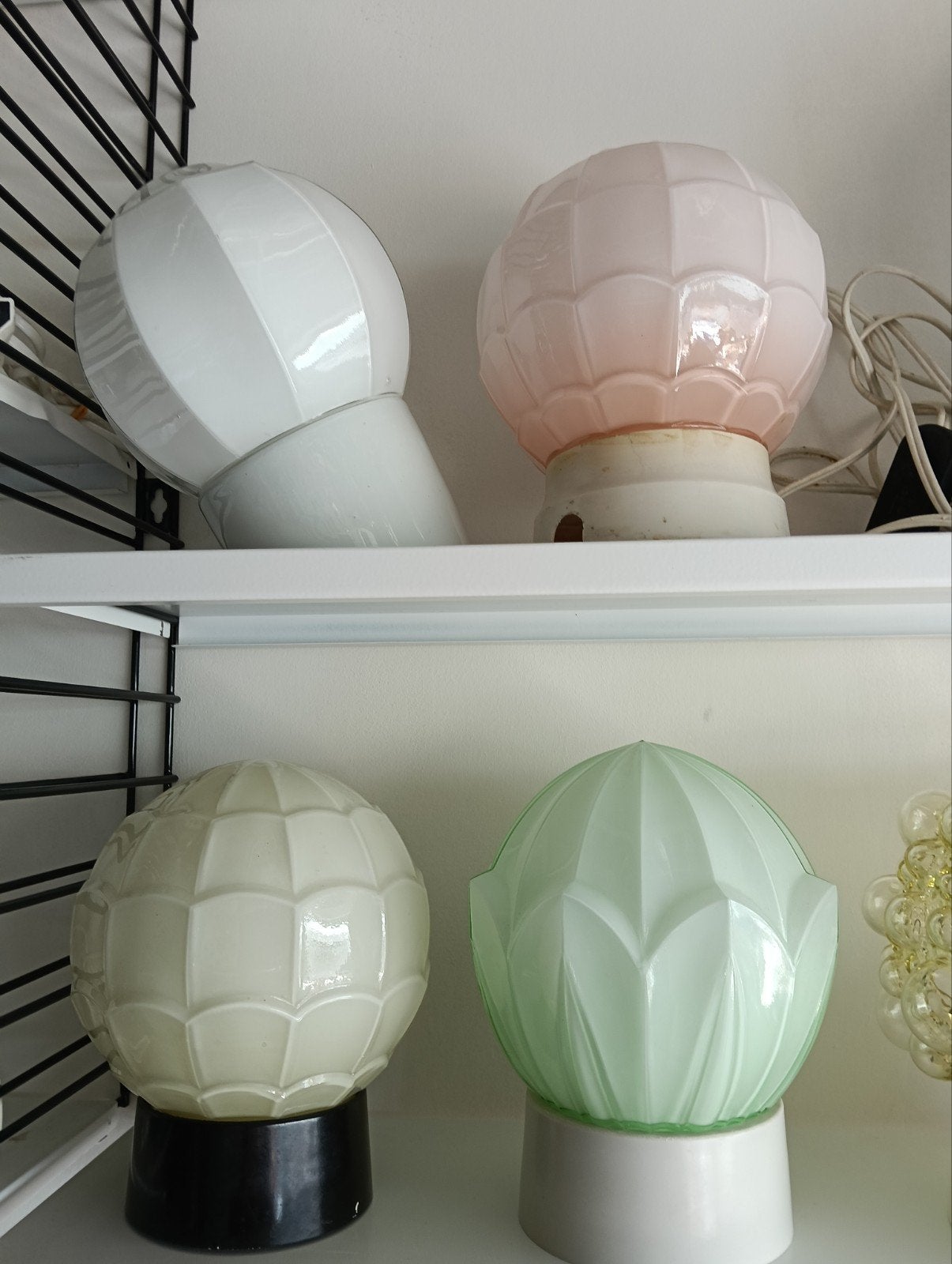 4 stuks Thabur lampenkappen in diverse kleuren, Ophalen of Verzenden