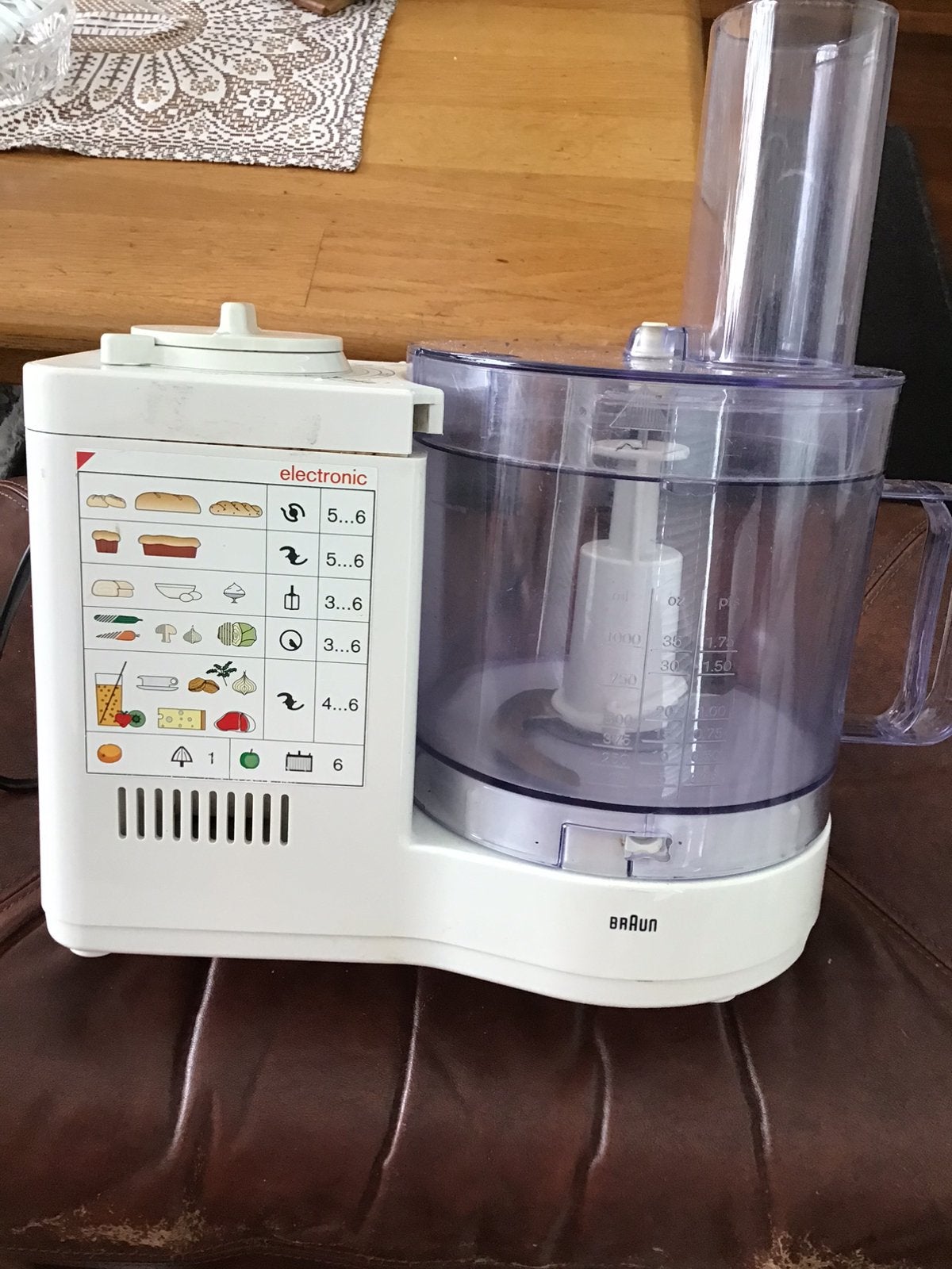 Braun Keukenmachine 4262, Ophalen, Gebruikt, 3 snelheden of meer