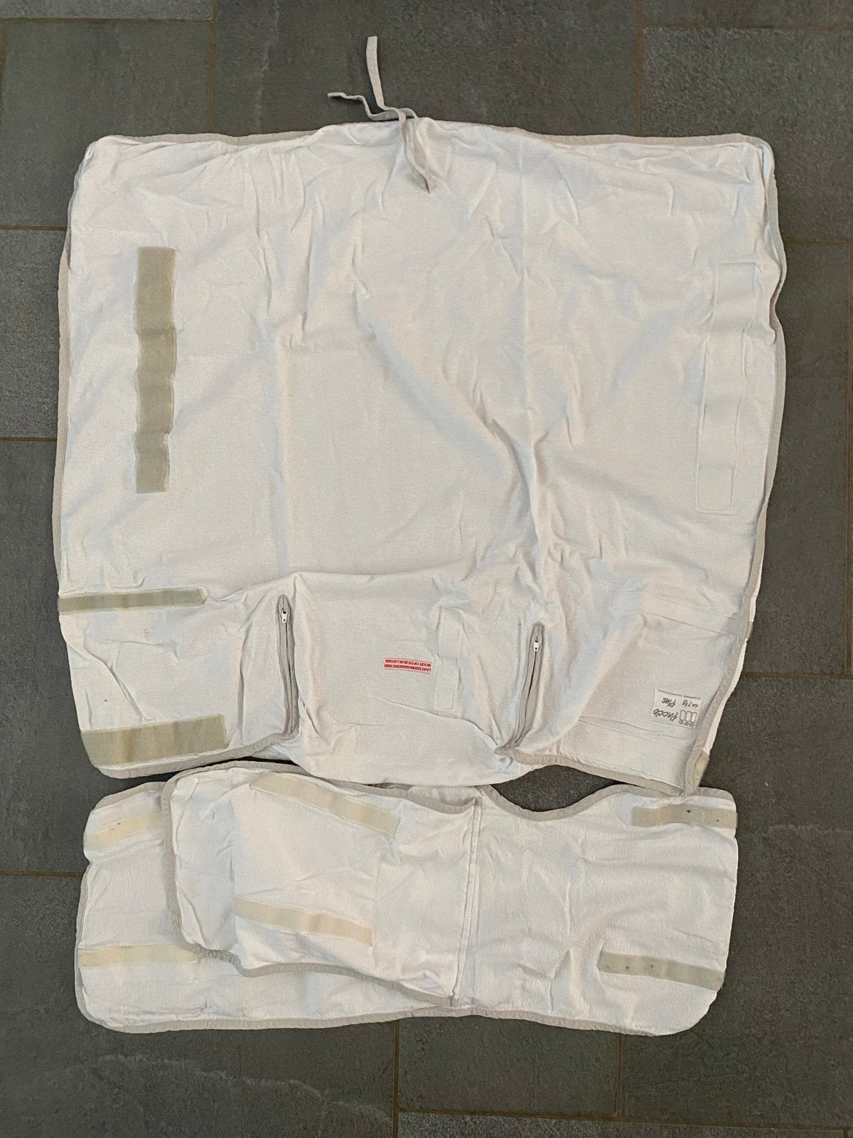 Pacco inbakerdoek vanaf 7kg, Wasbaar, Gebruikt, Bakerzak of Bakerdoek, Wit