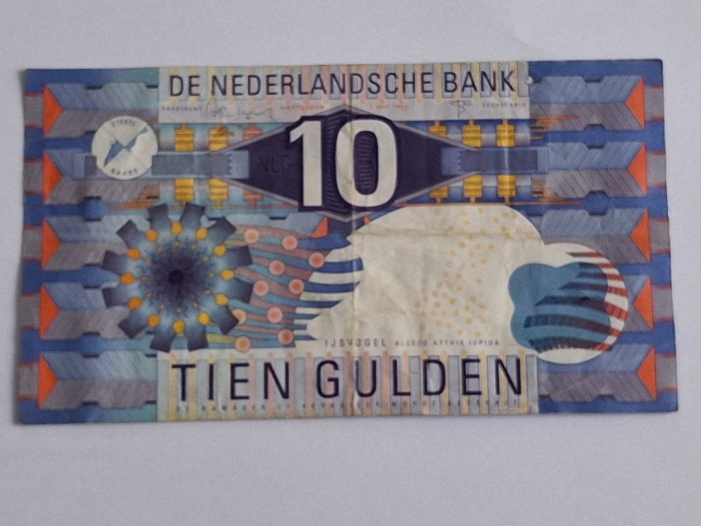 10 gulden, Postzegels en Munten, Ophalen of Verzenden, 10 gulden, Los biljet