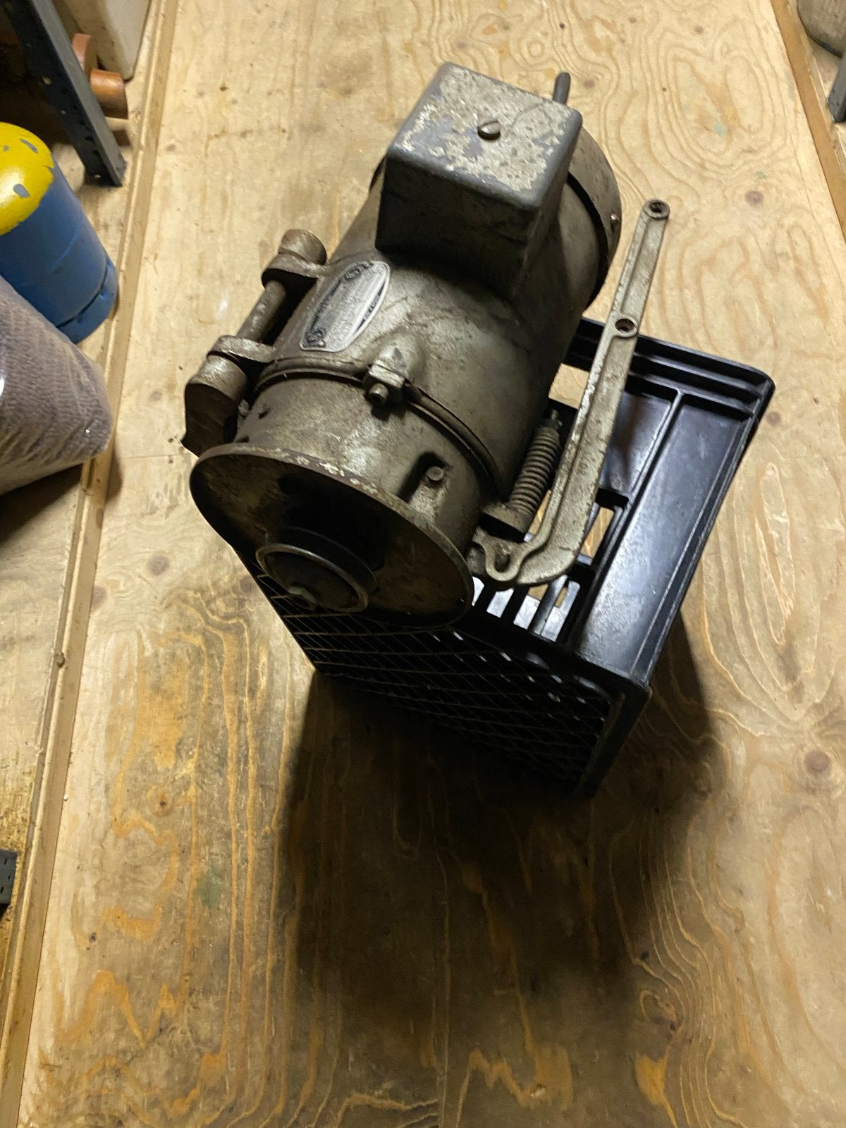 Naaimachine Motor Tournai Elektromotor 0.37kW 1440 rpm, Doe-het-zelf en Verbouw, Motoren, Ophalen of Verzenden, Gebruikt, Elektromotor