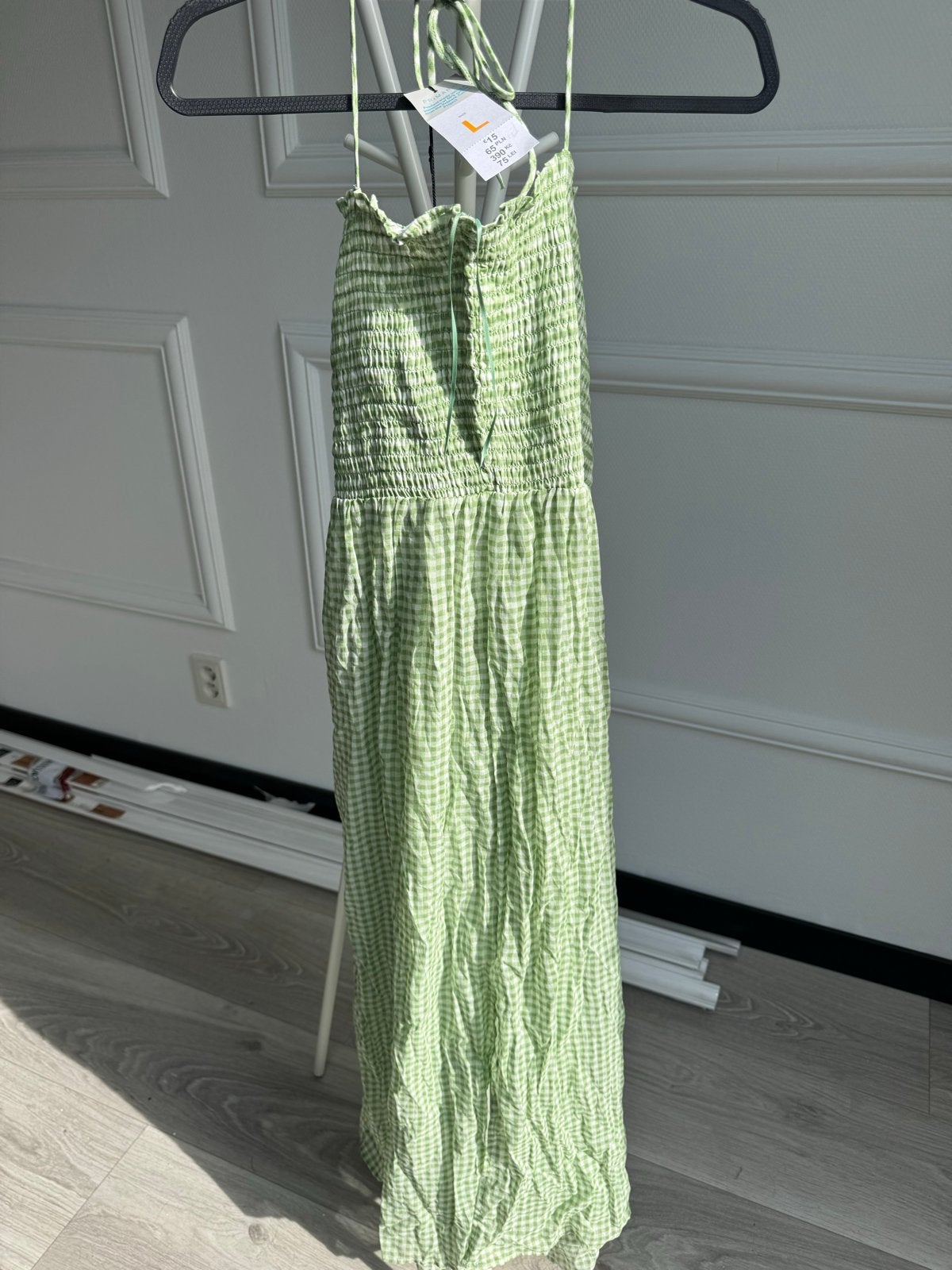 Nieuwe Primark geruite maxi jurk maat L, Maat 42/44 (L), Nieuw, Ophalen of Verzenden, Onder de knie