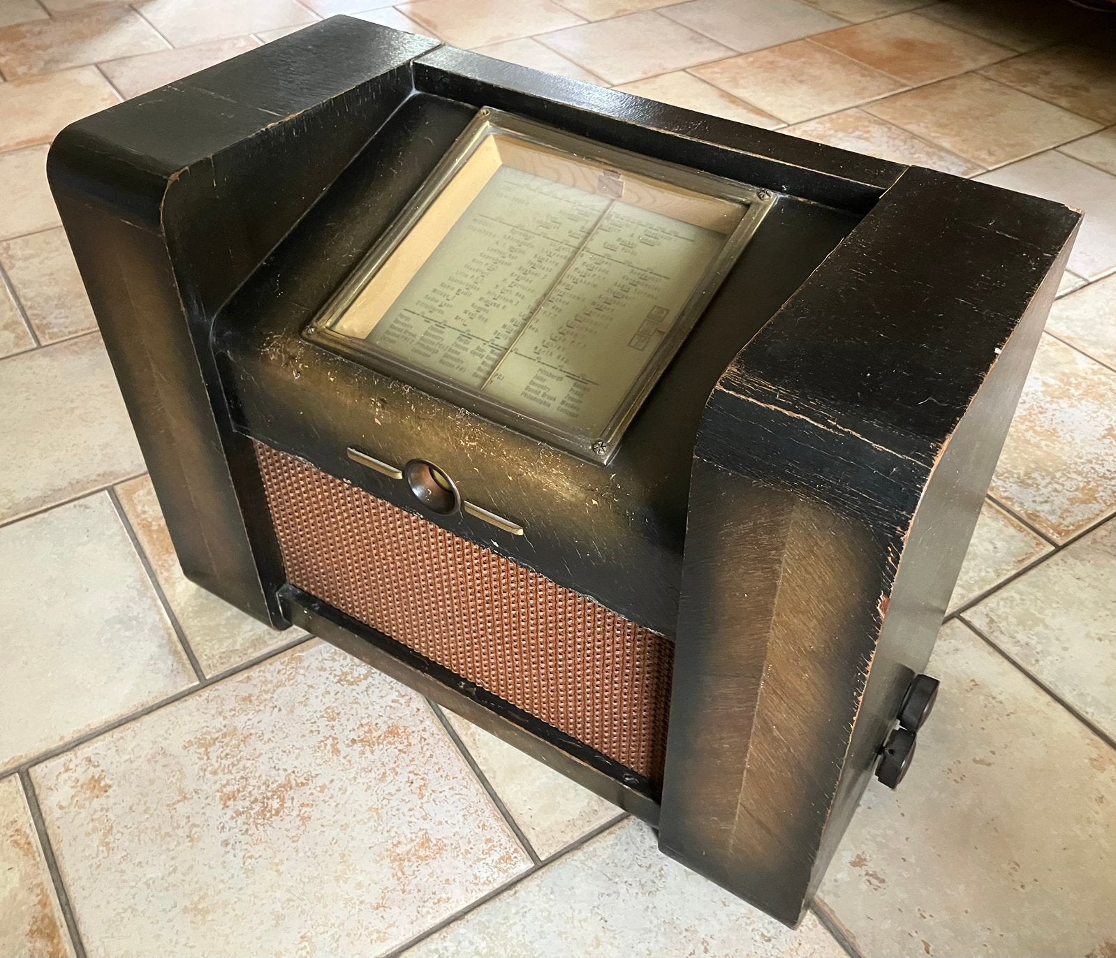 Vintage radio, Ophalen