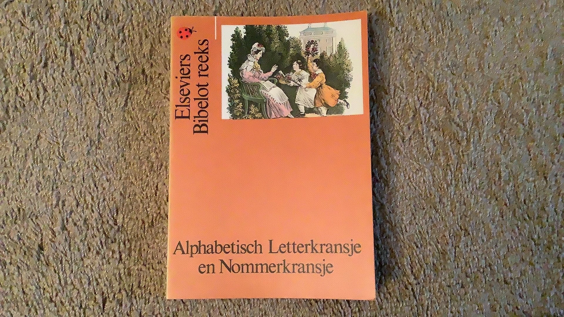 Elseviers Bibelot Reeks: Alphabetisch Letterkransje en, Ophalen of Verzenden, Zo goed als nieuw