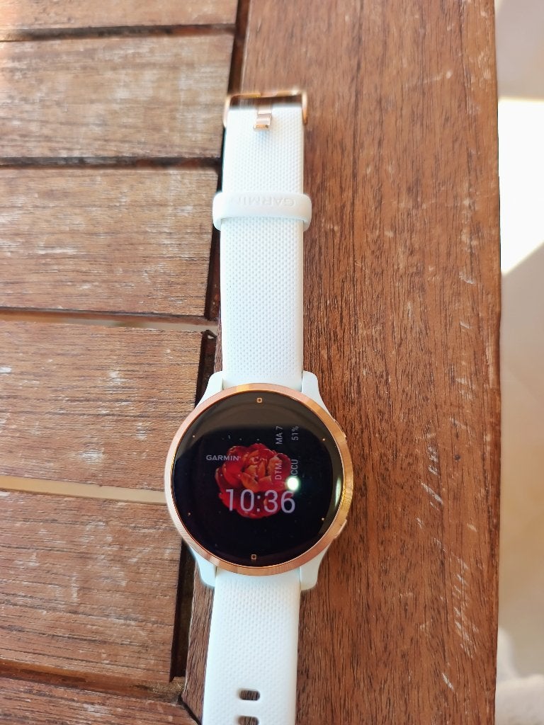 Garmin Venus 2S smartwatch, Sieraden, Tassen en Uiterlijk, Gebruikt, Garmin venu 2, Wit, Ophalen of Verzenden