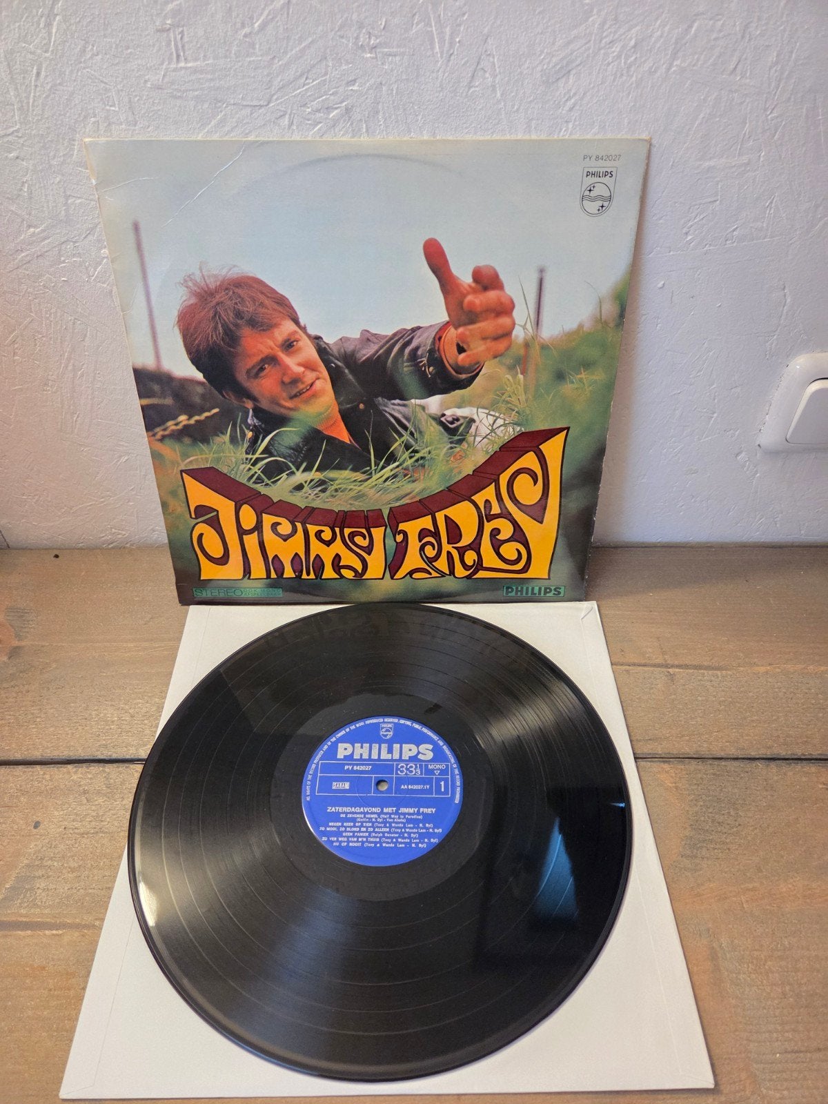 Jimmy Frey - Zaterdagavond met Jimmy Frey Vinyl LP, Ophalen of Verzenden, 1970 - 1979, Gebruikt, 12 inch