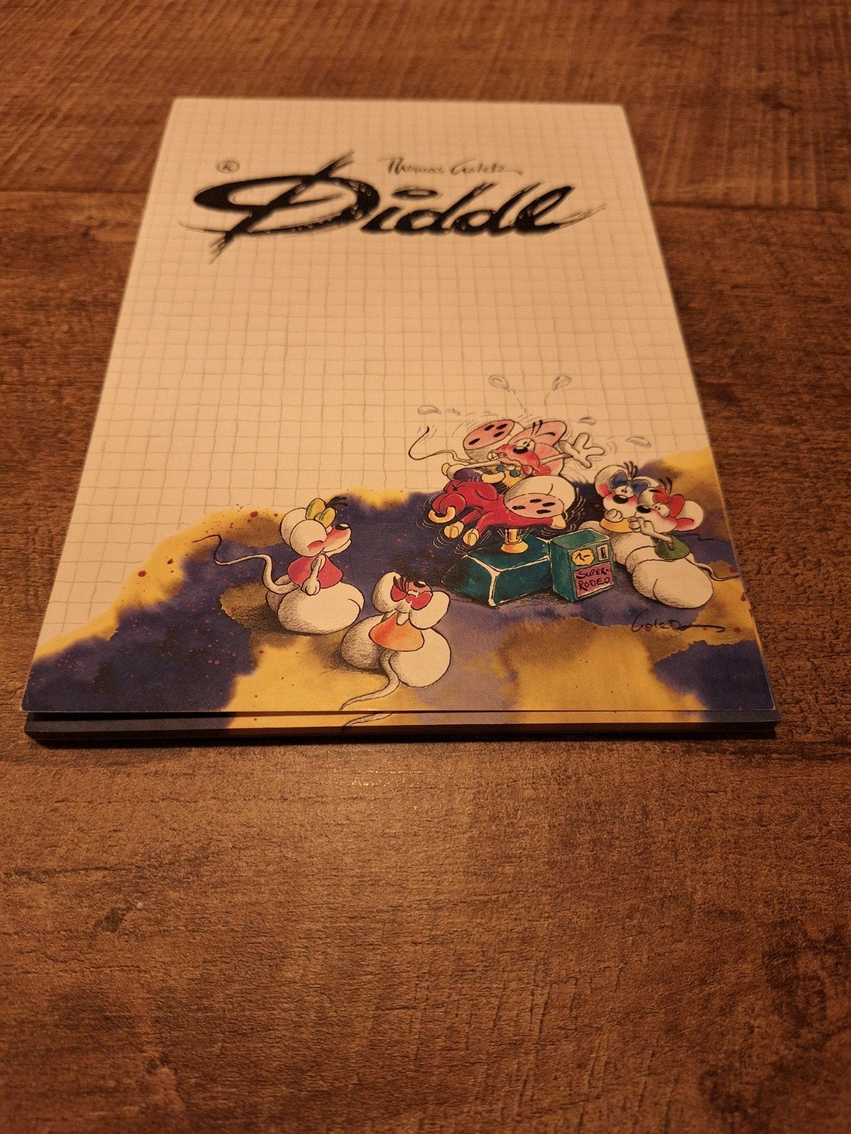 Diddl A5 blok nr 110 met 34 blaadjes, Verzamelen, Ophalen of Verzenden, Diddl, Gebruikt, Papier, Kaart of Schrift