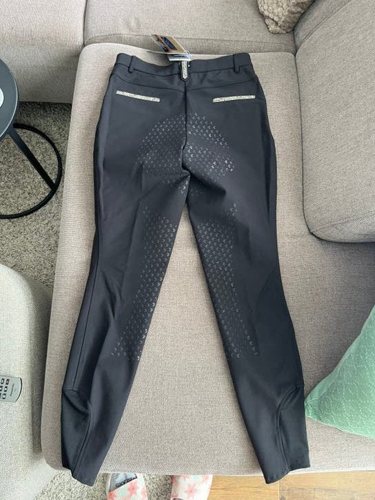 NIEUW zwarte horka rijbroek maat 38 / M, Dieren en Toebehoren, Nieuw, Zwart, Met grip, Dames