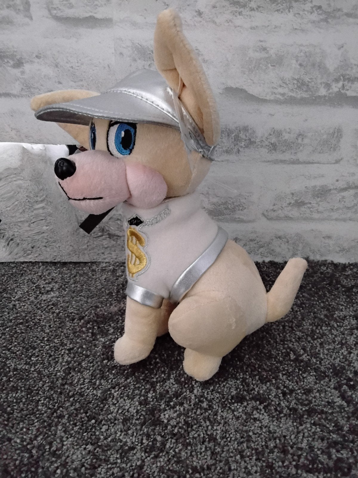Lucky Toy Chihuahua Knuffel met Pet en Gouden Dollar Teken, Kinderen en Baby's, Speelgoed | Knuffels en Pluche, Overige merken