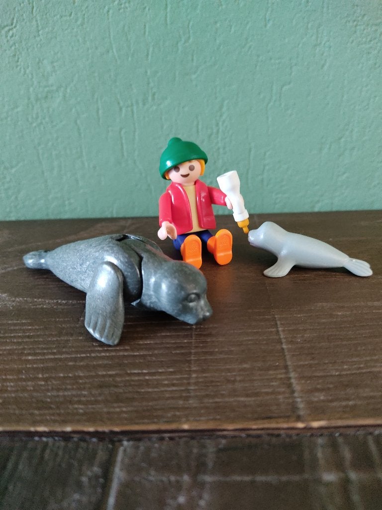 Playmobil 4660 jongen met zeeleeuwen, Ophalen of Verzenden, Zo goed als nieuw, Complete set