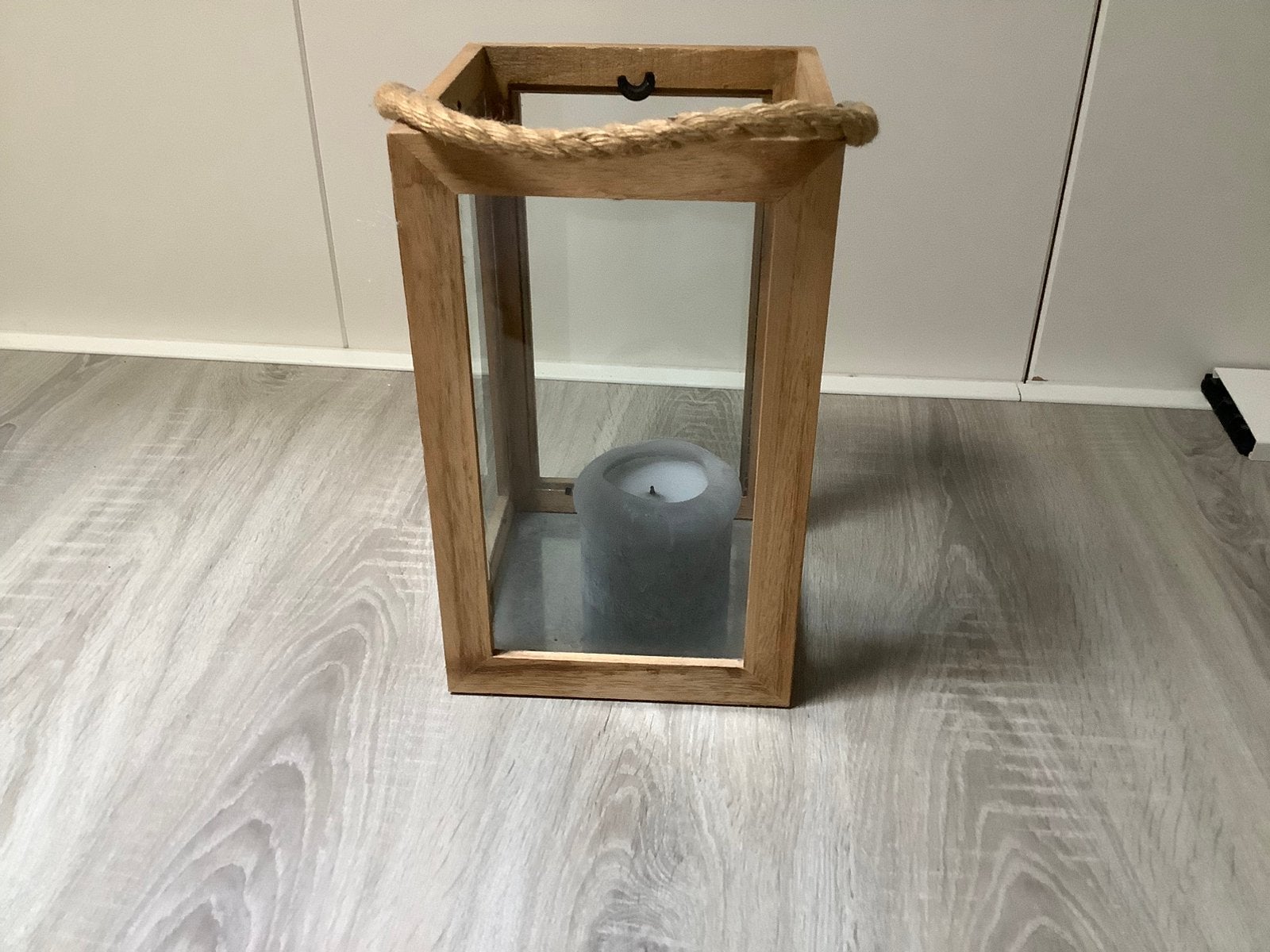 Te koop windlicht, Huis en Inrichting, Woonaccessoires | Kandelaars en Kaarsen, Ophalen, Zo goed als nieuw, Windlicht