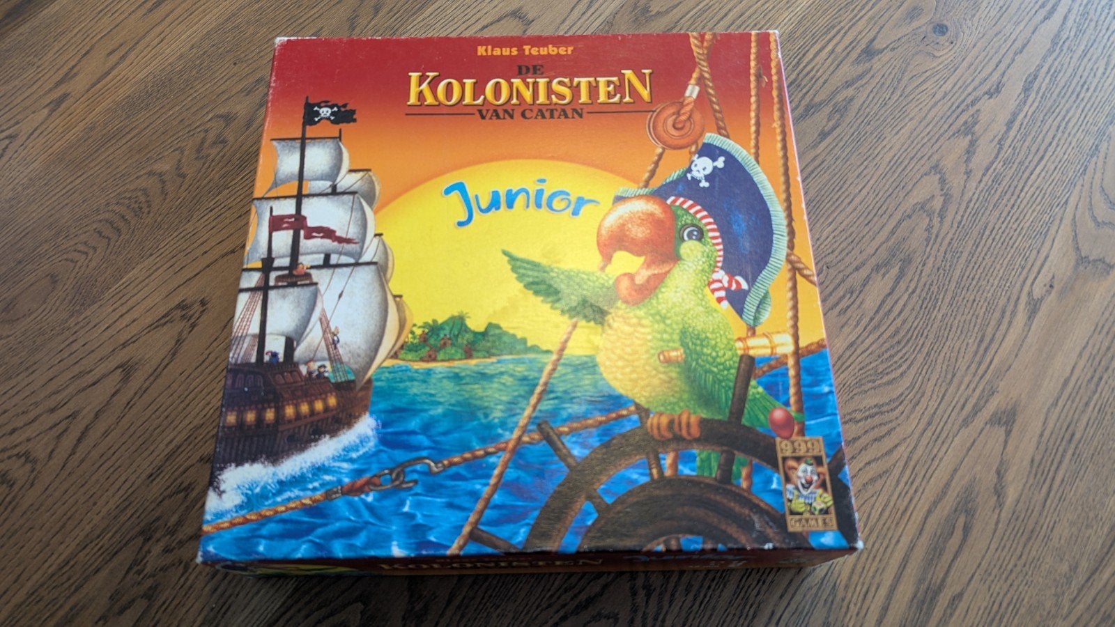 Kolonisten van Catan Junior bordspel, Drie of vier spelers, Ophalen of Verzenden, Gebruikt, 999 Games