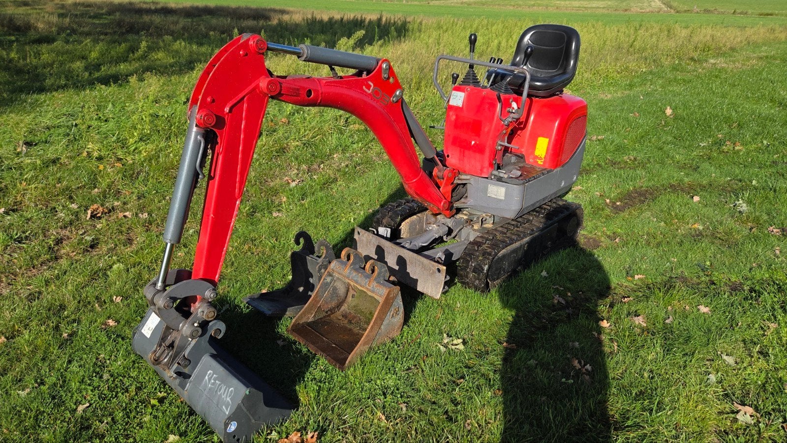 Wacker Neuson 803 RD 3 bakken! Minikraan, Ophalen, 50 cm of meer