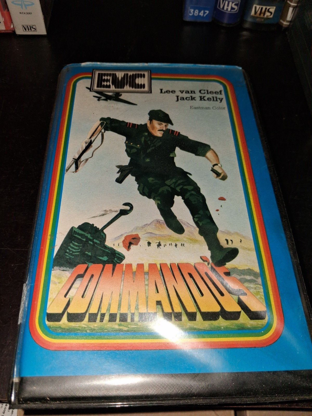 Vcc video2000 ex-rental  - Commando's, Cd's en Dvd's, Vanaf 16 jaar, Ophalen of Verzenden, Gebruikt, Horror