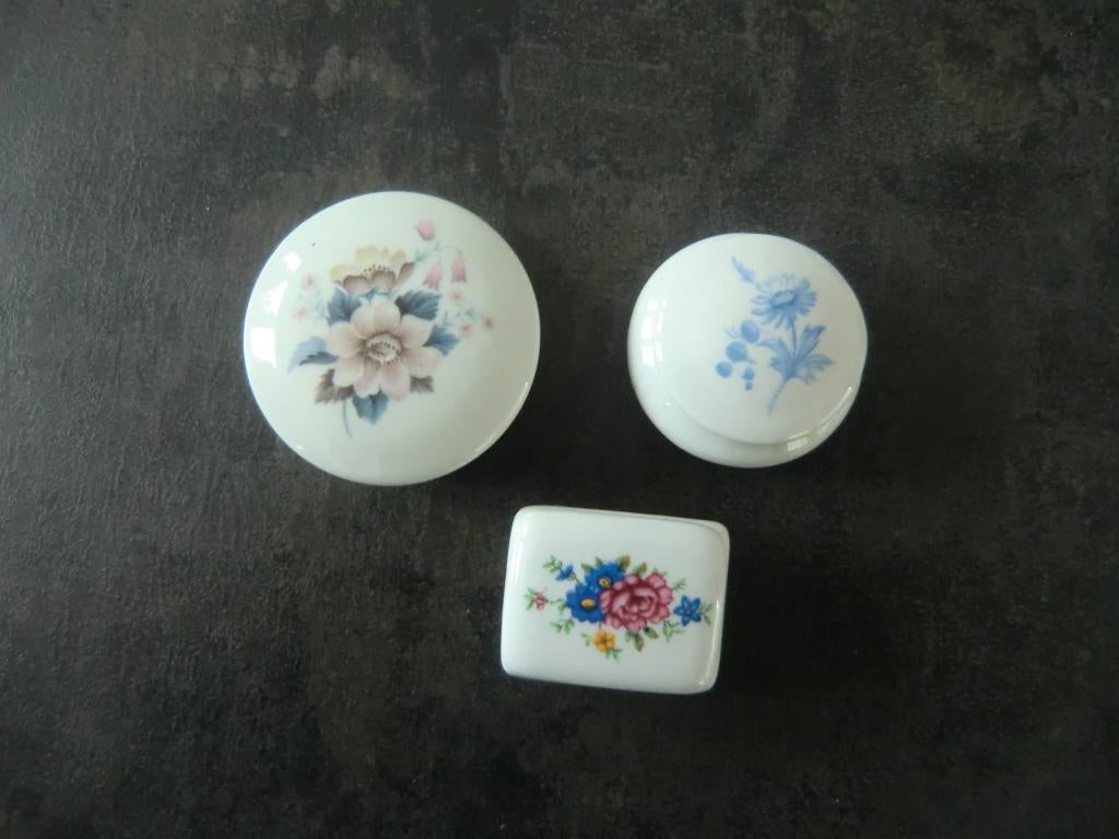 Diverse sierdoosjes / pillendoosjes, Verzamelen, Ophalen of Verzenden, Zo goed als nieuw