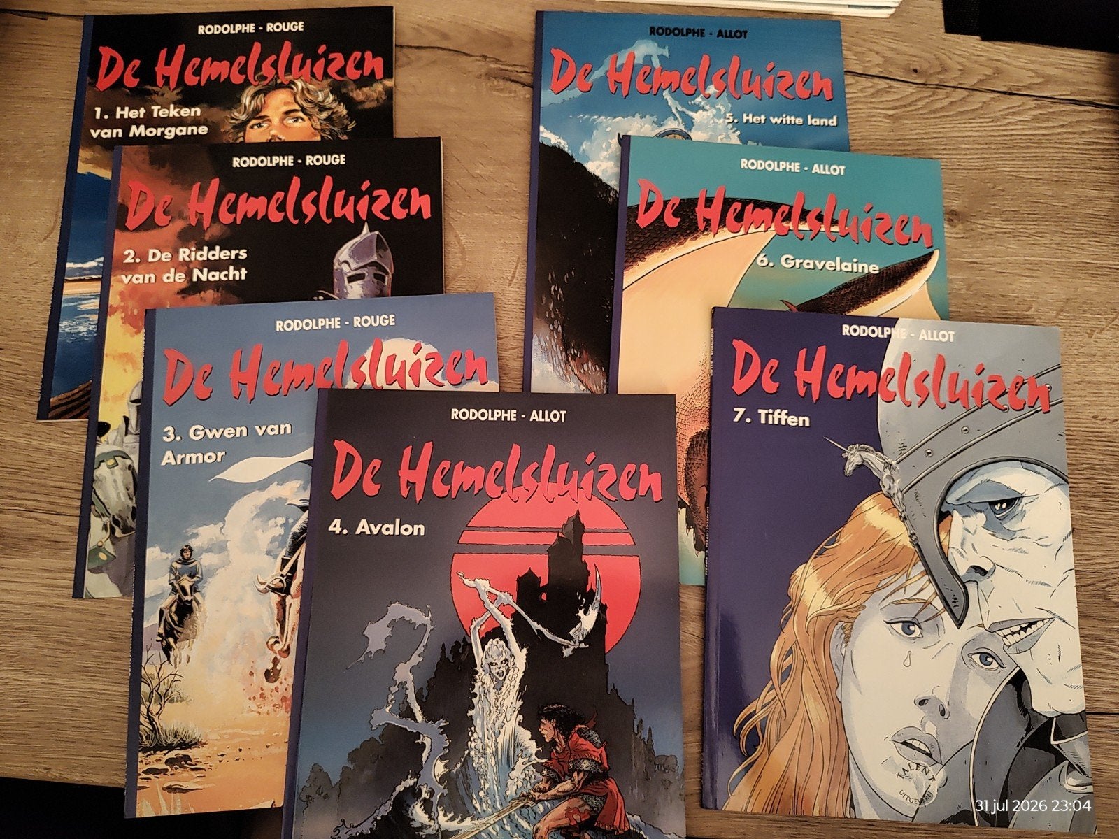 De Hemelsluizen Complete Serie (7 delen) - Rodolphe & Allot, Complete serie of reeks, Ophalen of Verzenden, Zo goed als nieuw