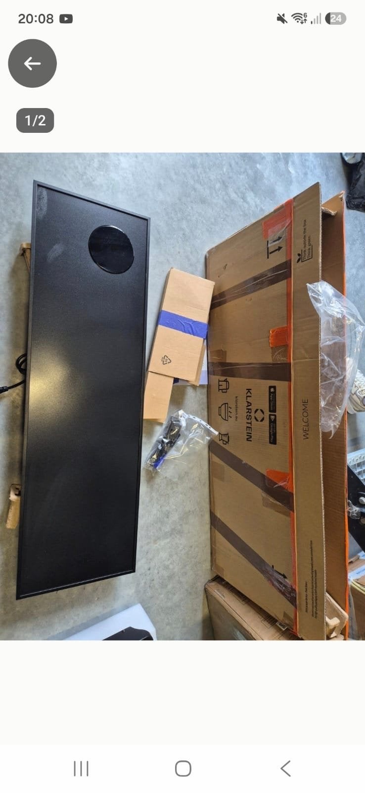 Klarstein Smart Heater - Nieuw in doos, Ophalen of Verzenden, Nieuw, Metaal