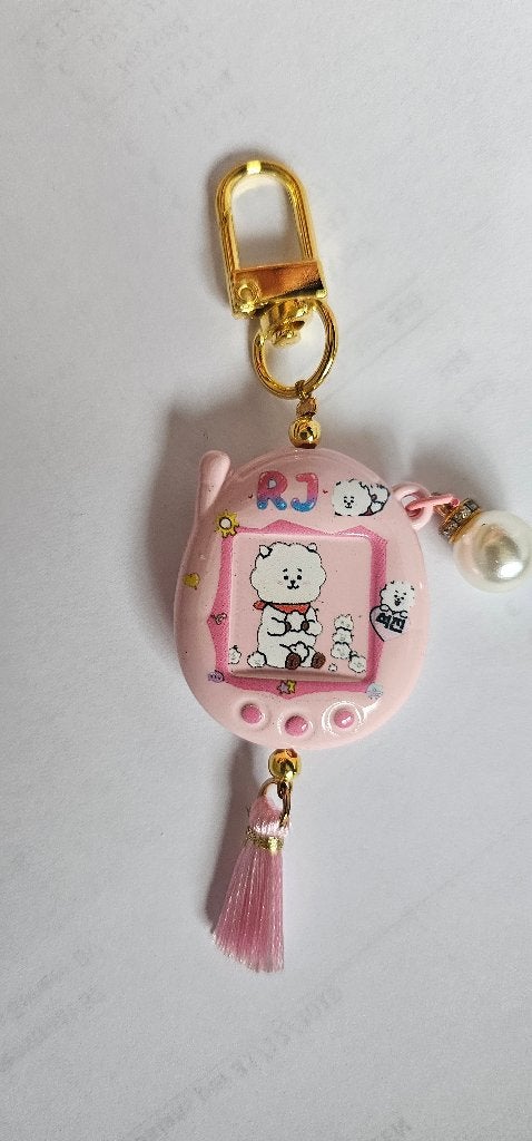 Leuke BTS BT21 RJ sleutelhanger met kwastje, Ophalen of Verzenden, Zo goed als nieuw, Merk