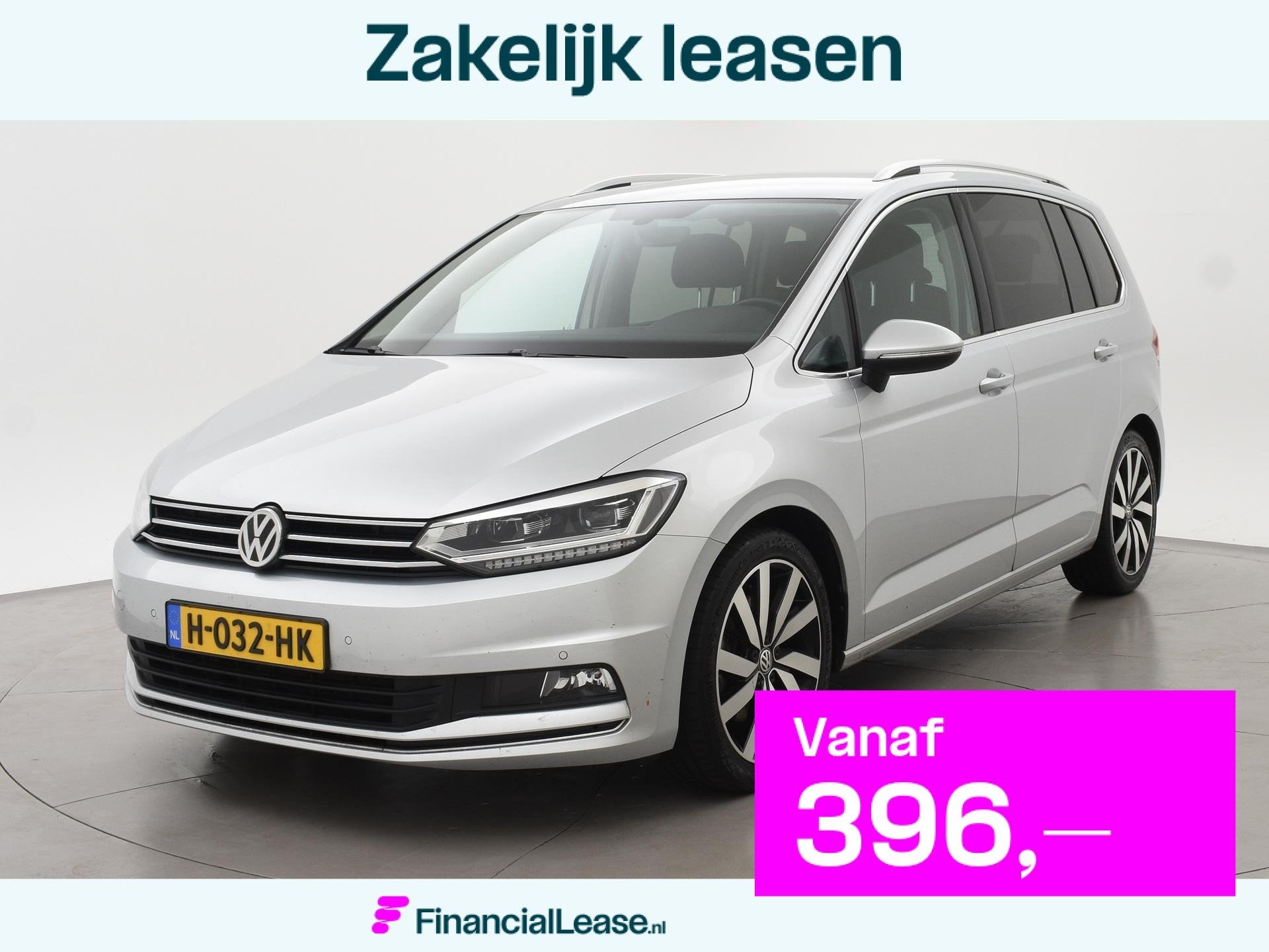 Volkswagen Touran 1.5 TSI 150 PK DSG AUT. 7-PERS HIGHLINE +, 4 cilinders, 150 pk, 7 stoelen, Origineel Nederlands